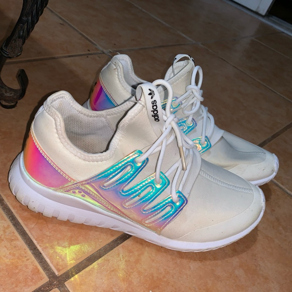 Adidas tubular holographic